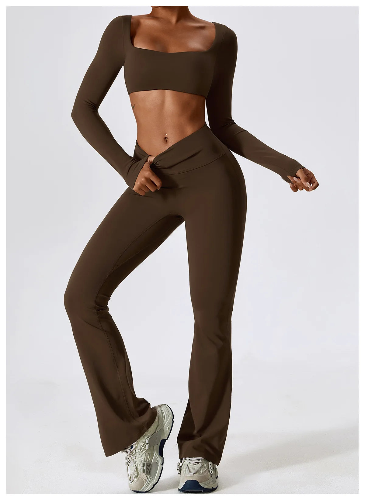 THE CAMILA - SEAMLESS FLARE SET