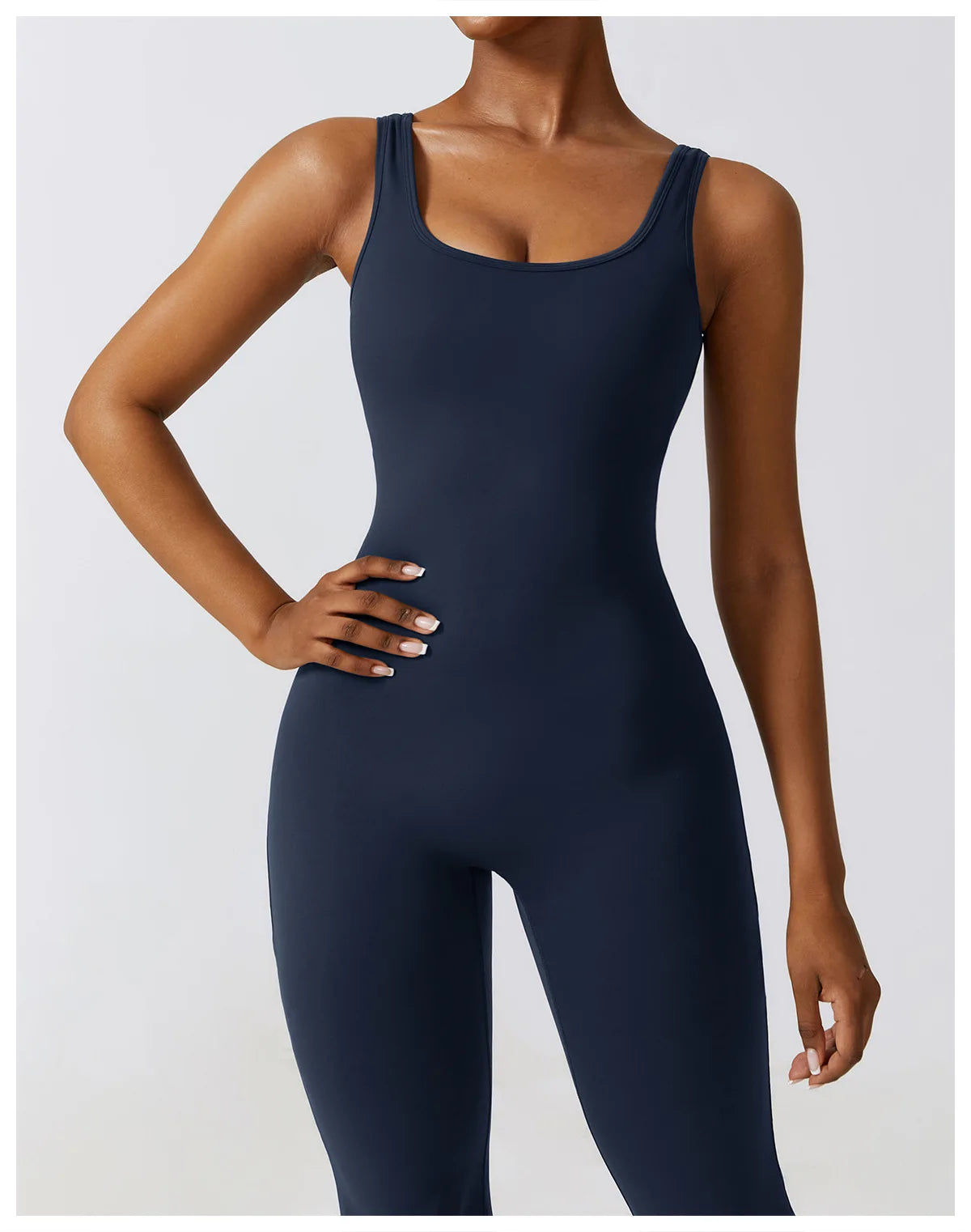 THE NOVA – BACKLESS FLARE JUMPSUIT