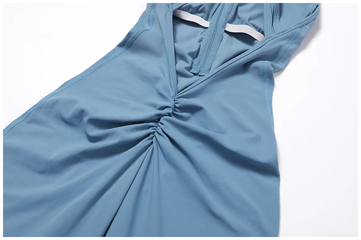 THE LEXA – FULL LENGTH SCRUNCH JUMPSUIT