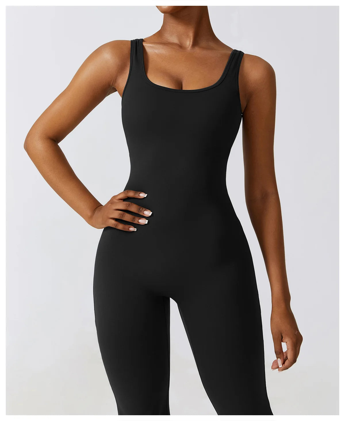 THE NOVA – BACKLESS FLARE JUMPSUIT