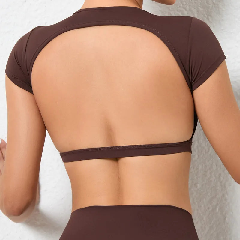THE ARYA – BACKLESS ACTIVE TOP