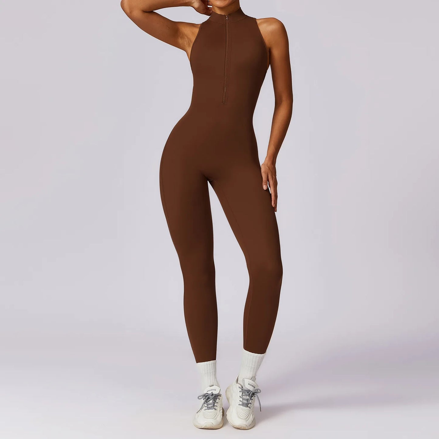 THE LEXA – FULL LENGTH SCRUNCH JUMPSUIT